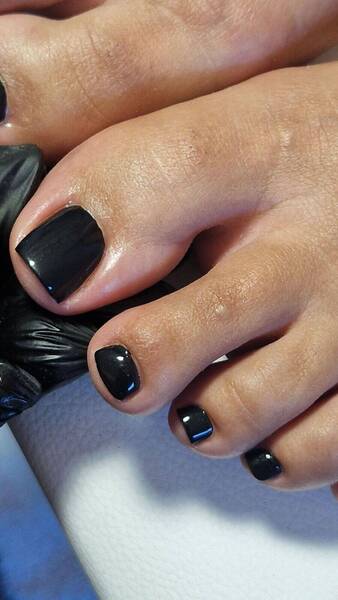 Vernis Semi-permanent pieds