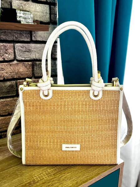 Sac Shopper avec poignée en corde