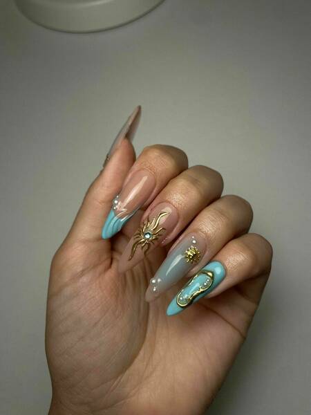 Pose gel X + Nail art niv.3