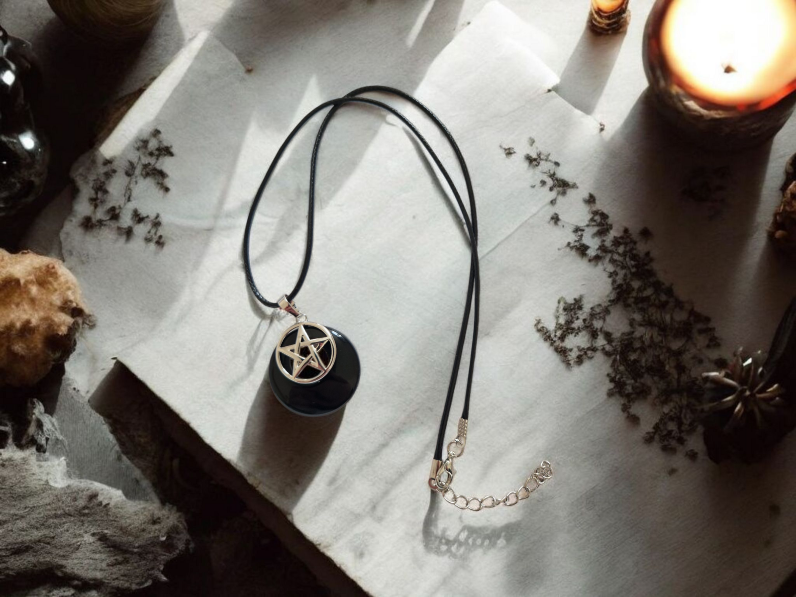 Celestial shadow necklace