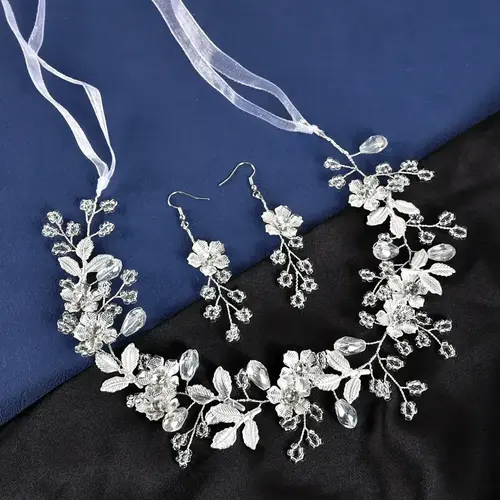 Bande cheveux et boucle d’oreilles 