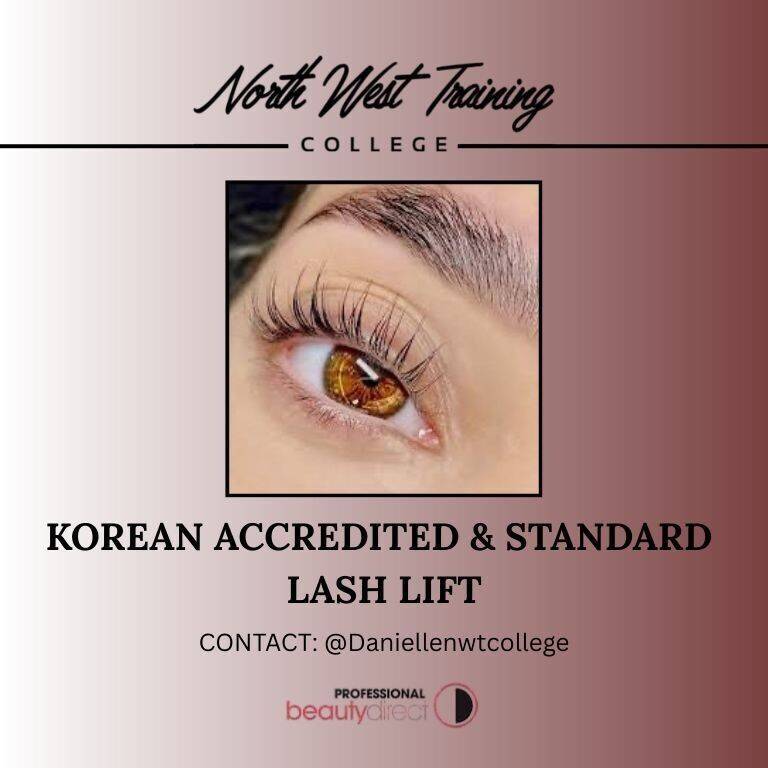Accredited Korean lash lift training 6th October £150 deposit 