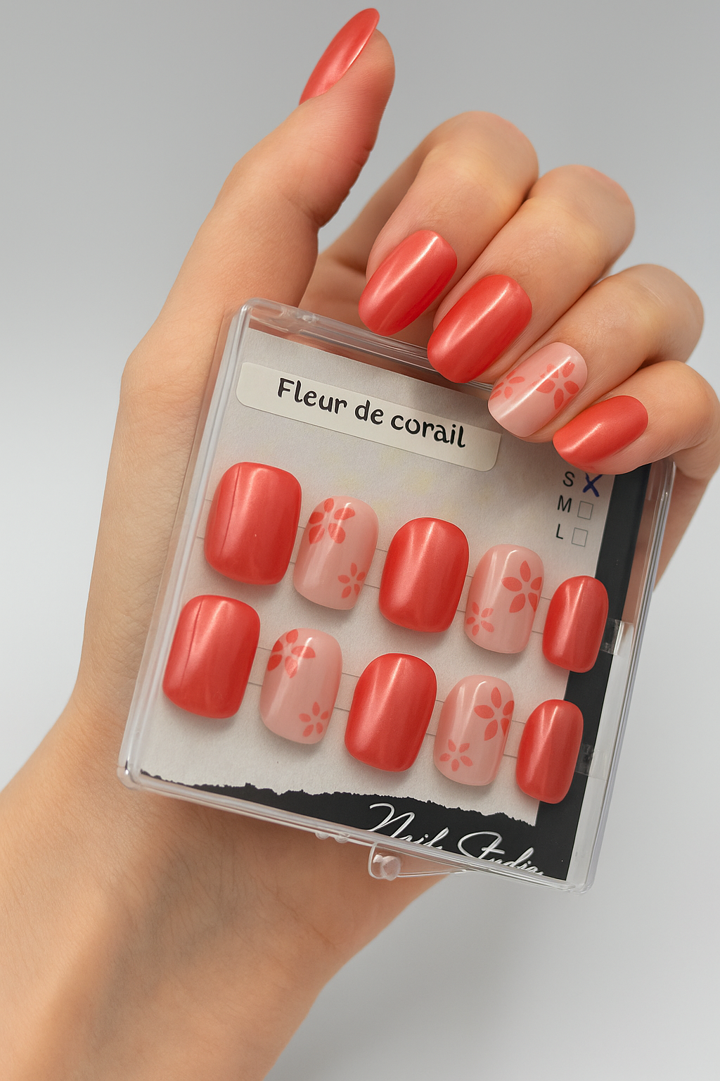 Set "FLEUR DE CORAIL"