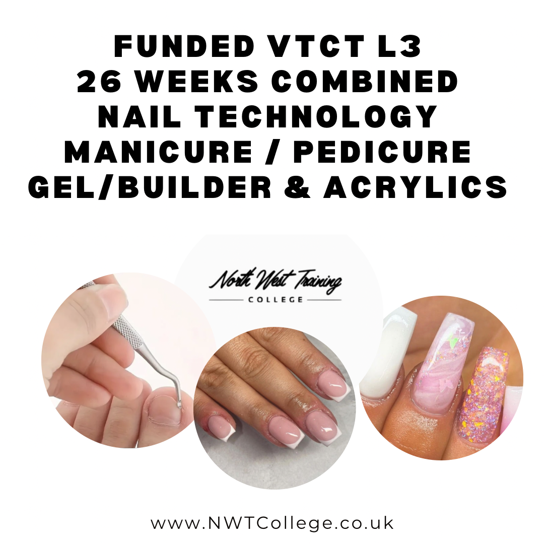 FUNDED LEVEL 3 NAIL TECHNOLOGY contact Diane 07739835894