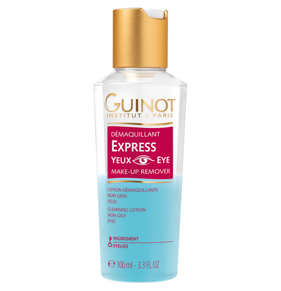 Démaquillant Express Yeux Démaquillant biphasé – Tous maquillages (même waterproof)