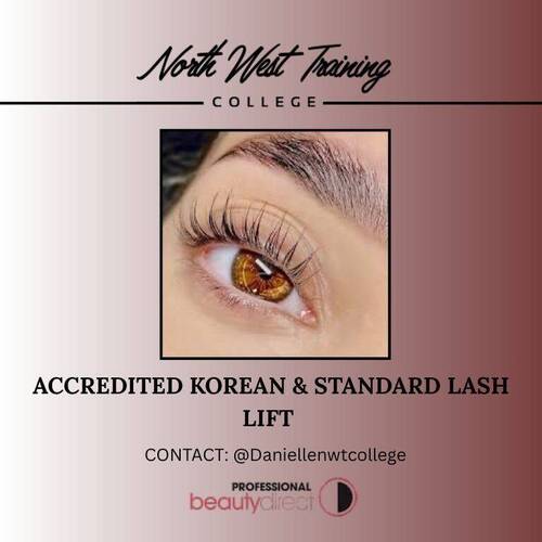 Accredited Beginners Lash Lift Traning £200 standard & Korean Method £200 4th November deposit 