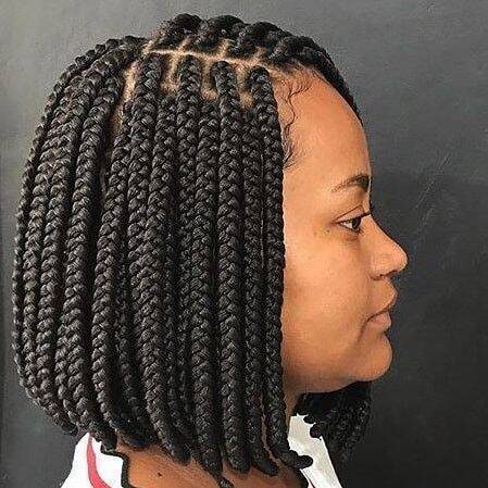 Short bob hair style