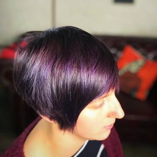 ✂️#purplehair