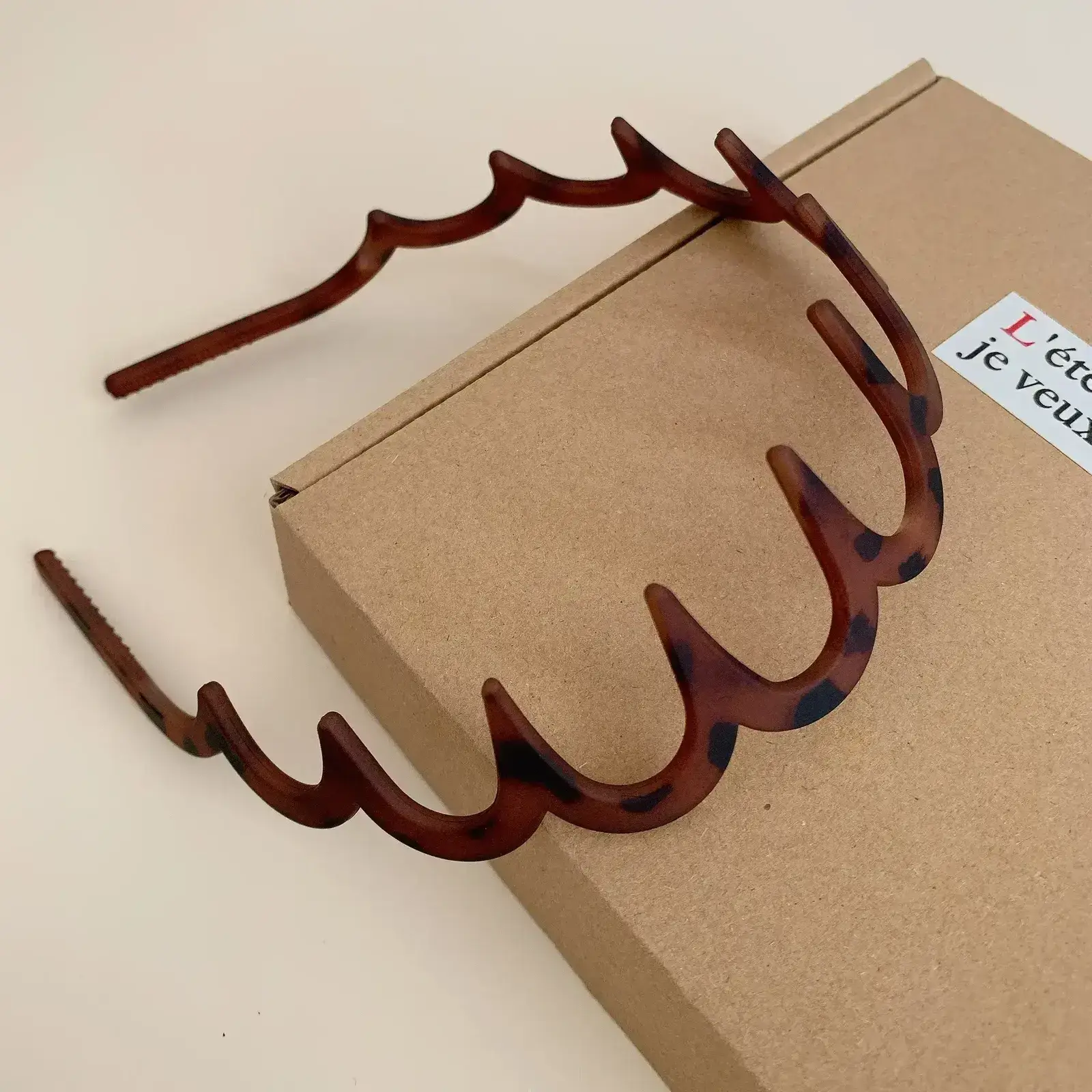 Cercle à dent léopard 