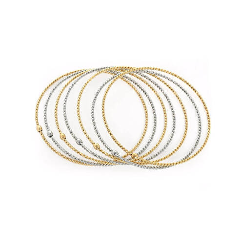 Bracelet en acier à 7 cercles