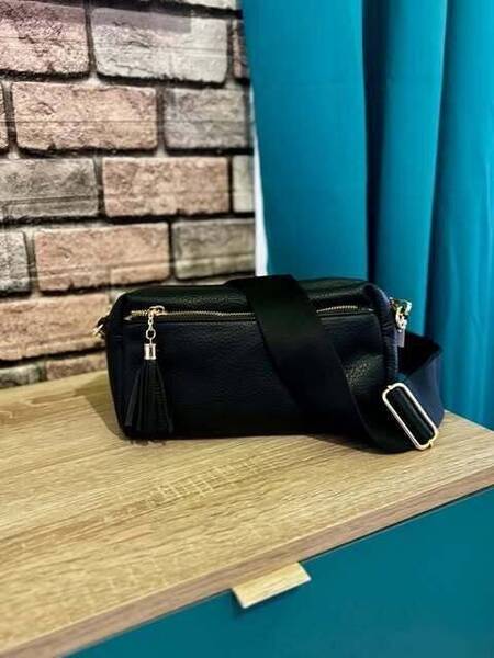 Sac bandoulière à bandoulière colorée