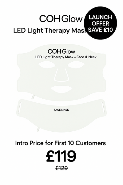 COH Glow LED Light Therapy Mask – Face & Neck