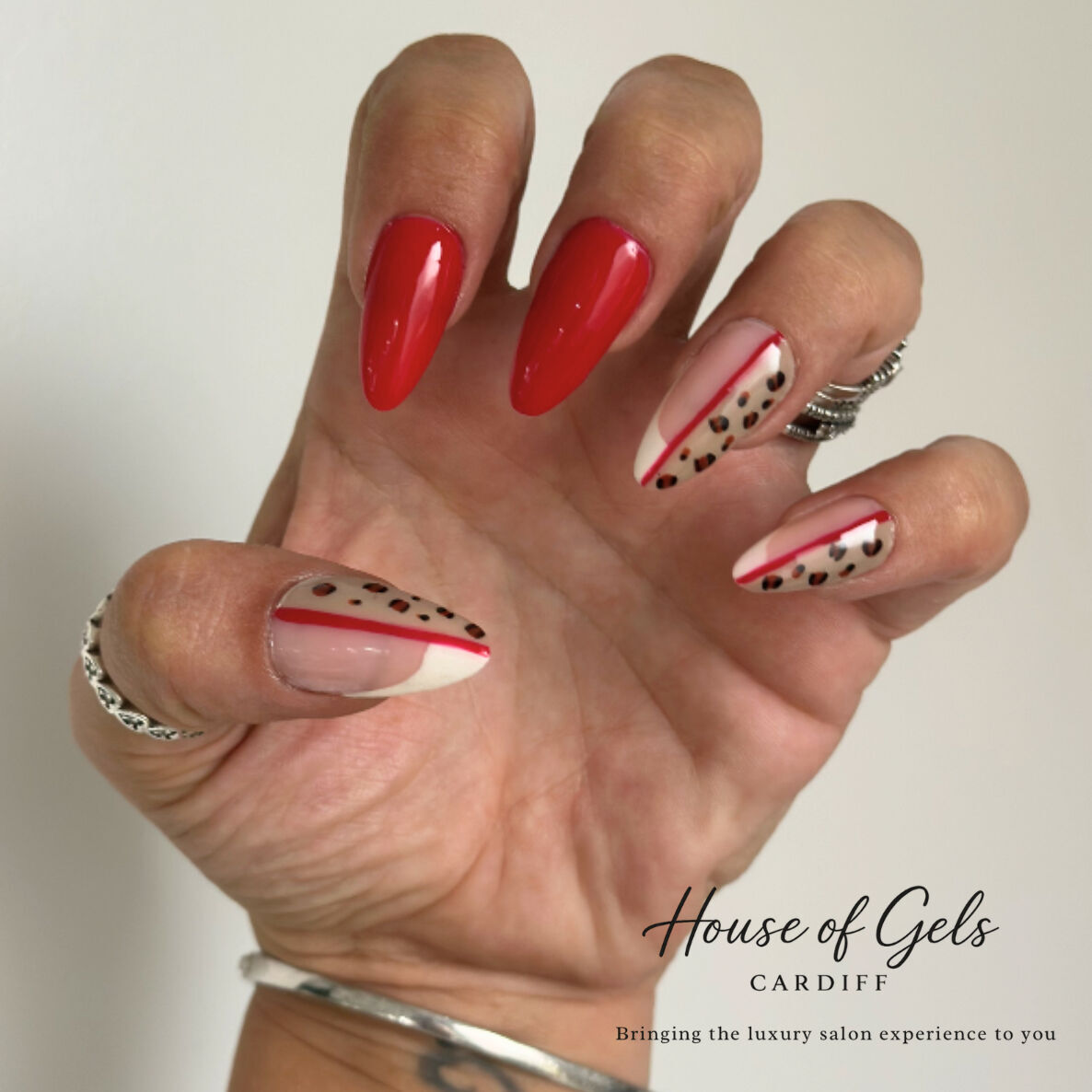 Leopard 🐆 Red & French ❤️