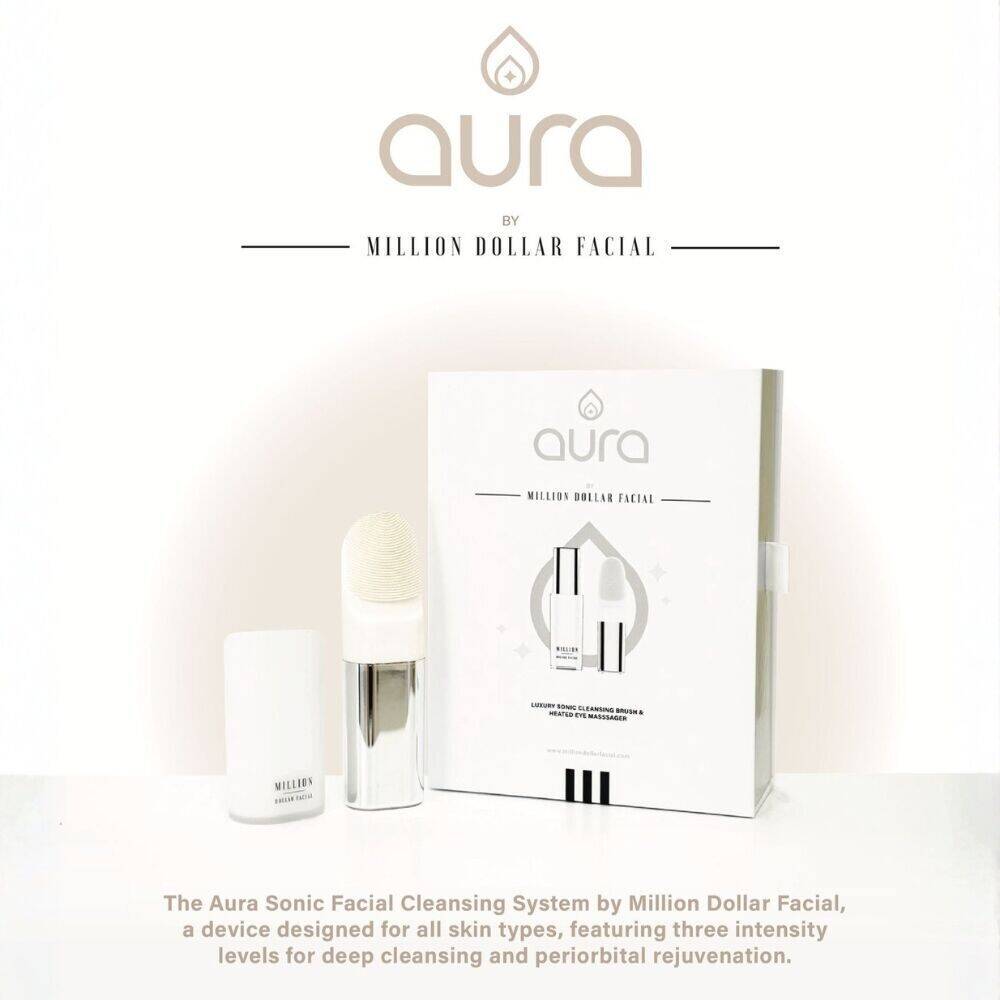 AURA Ultrasonic & Heated Cleansing Brush