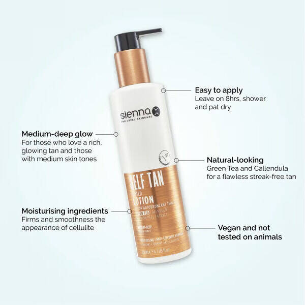 Self Tan Q10 Tinted Lotion 200ML