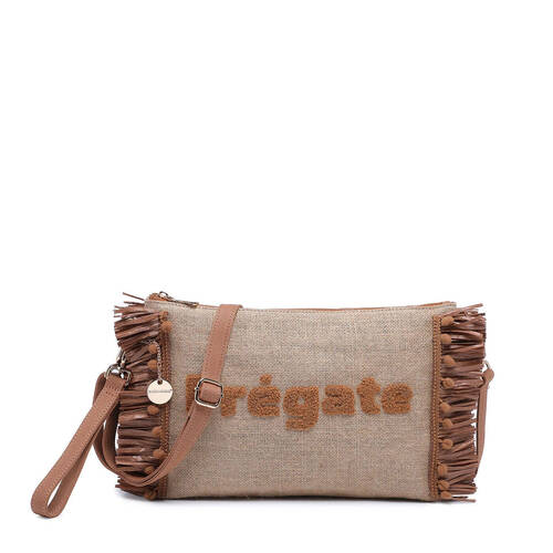 Sac en raphia avec le mot Frégate