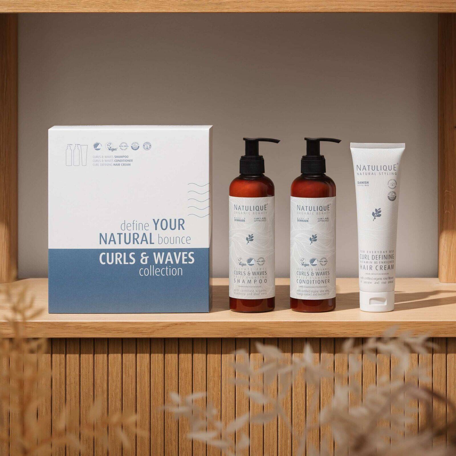 Geschenk Set für Locken und Wellen