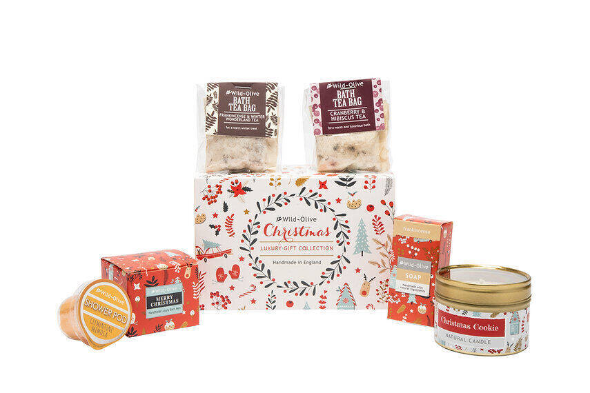 Luxury spa Christmas set
