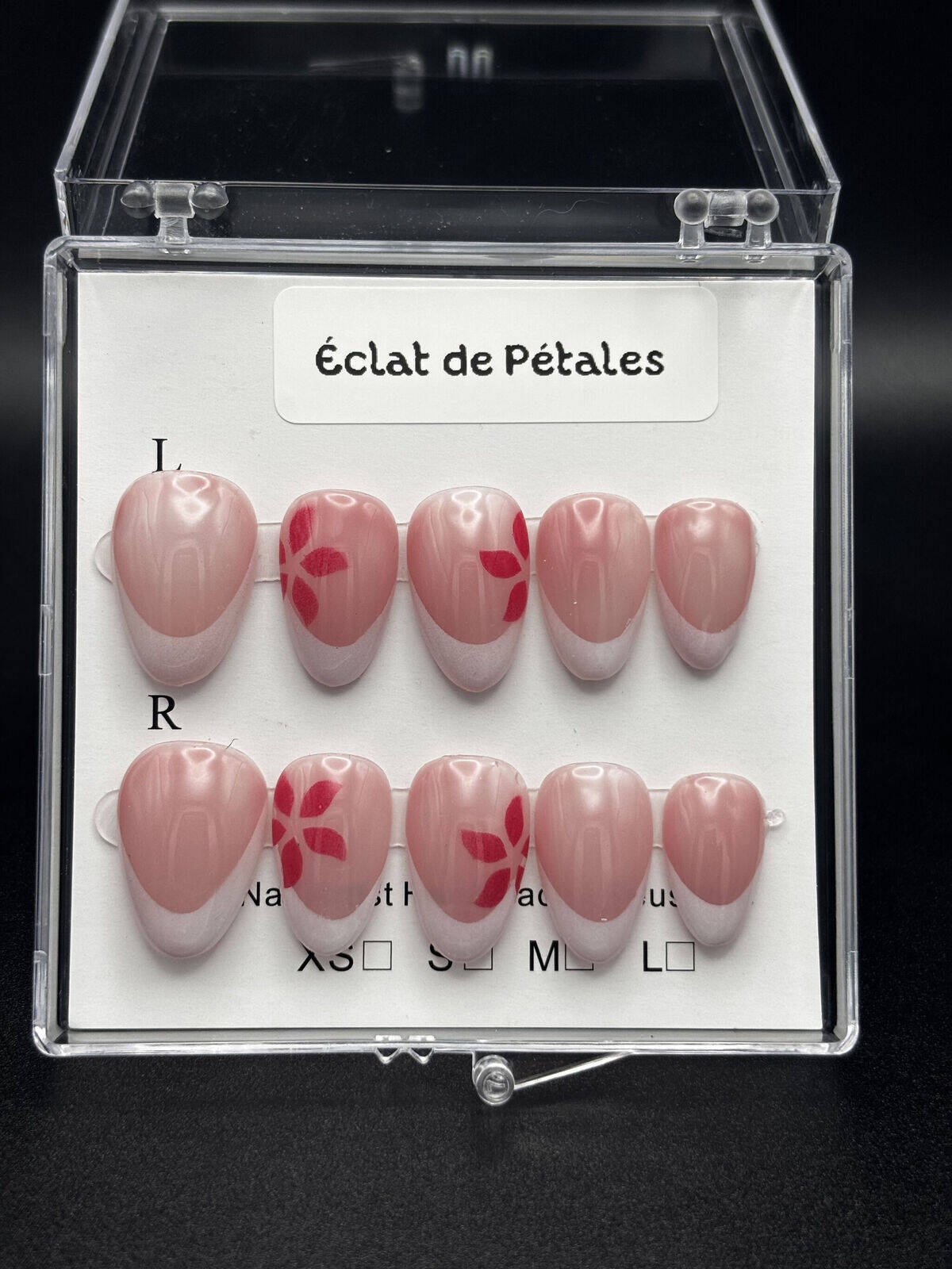Set "ECLAT DE PETALES"