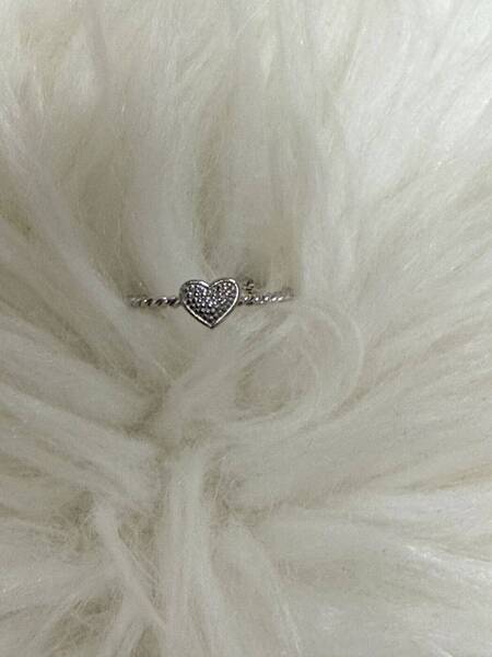 Bague acier couleur argenté 