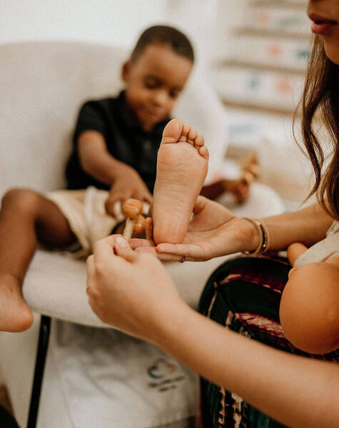 Bon cadeau - Réflexologie pédiatrique (de 0 à 36 mois)