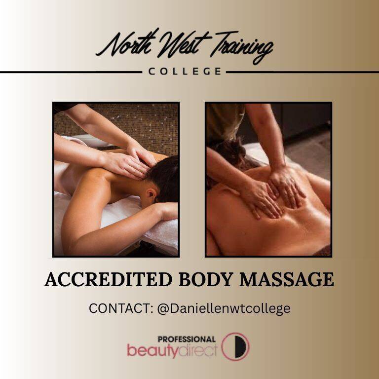 Accredited Body Massage £200 11th October deposit 