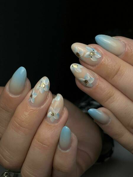 Pose gel taille S/M + nail art niv. 2