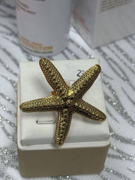 Bague étoile de mer