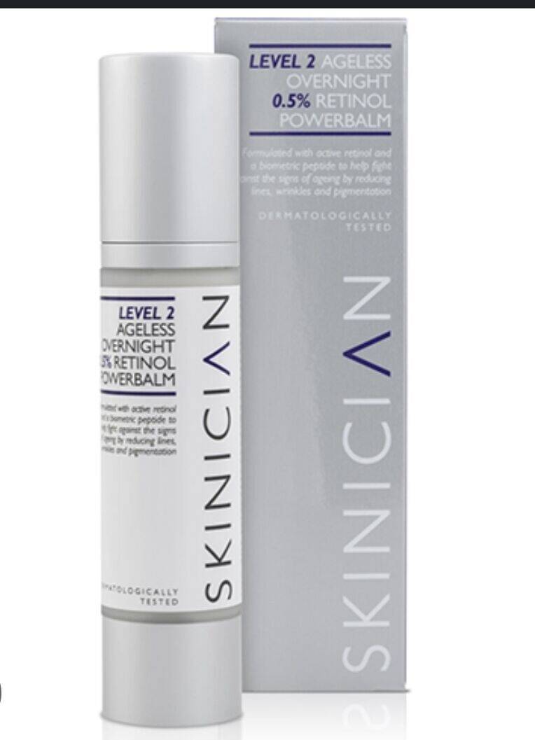 Skinician Ageless Overnight Retinol Powebalm level 2