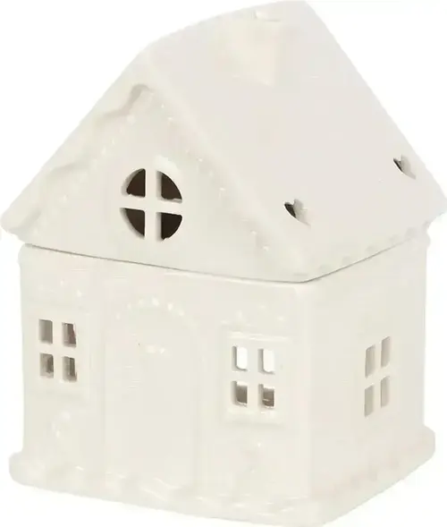 Brûle-parfum pour fondants- Maison blanche pain d'epices 