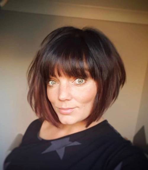 #happycustomer #hairselfie #bobhaircut #lookingfabulous 