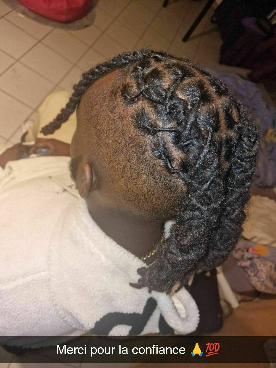 Retwist et coiffure