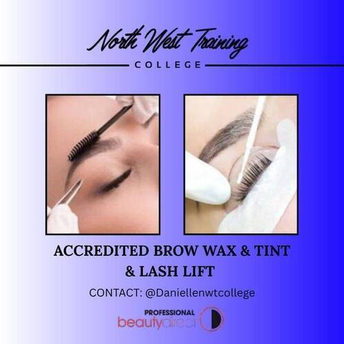 Brow Wax Tint & Lash Lift price £200 15th October deposit 