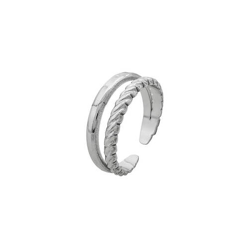 Bague réglable double arceau 