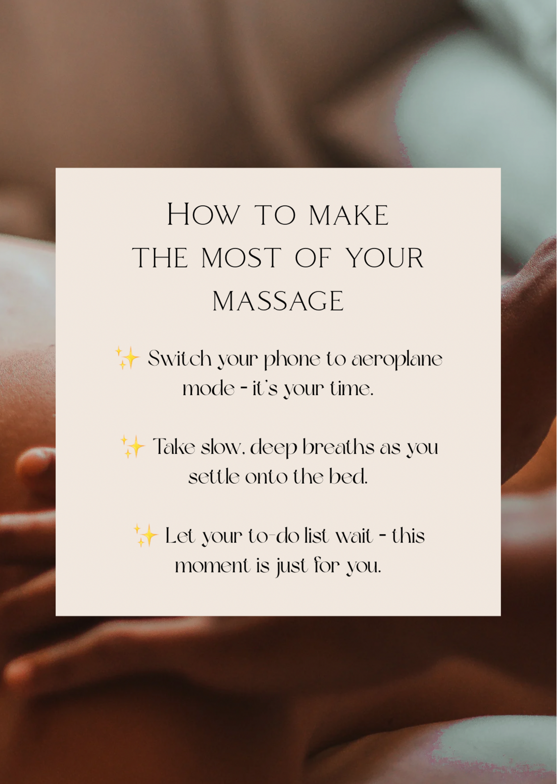 Massage Bundle with Katie 