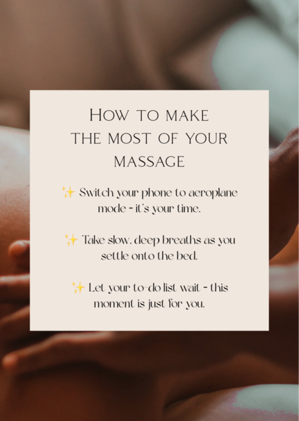 Massage Bundle with Katie 
