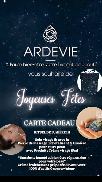 ✨ CHÈQUE CADEAU - Rituel de Lumière 1H + Produit de l'offre🎁 