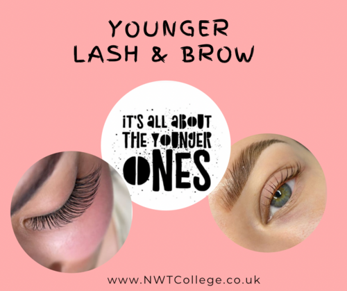 YOUNGER TEENS 13-16 LASH & BROW WED 29th OCT 10-1 