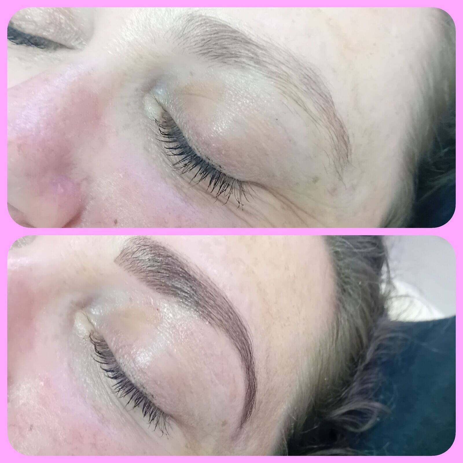 Brow wax and tint 