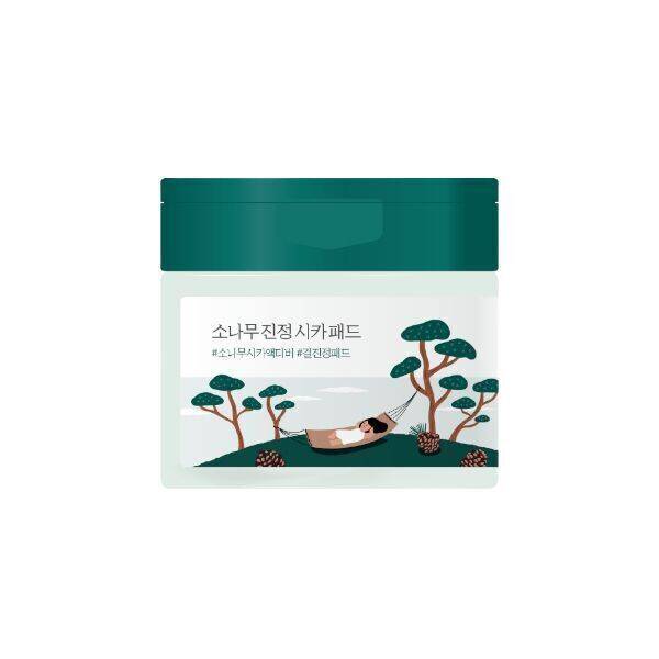 Round Lab Pine Cica Exfoliating & Toning Pads (50 pcs)