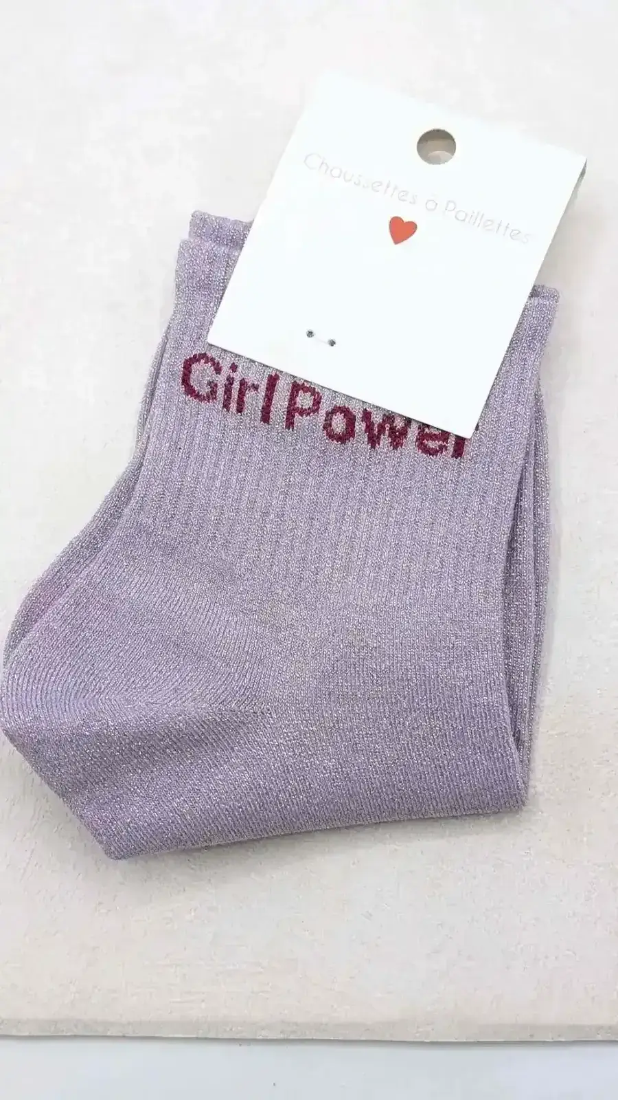 Chaussettes Girl Power