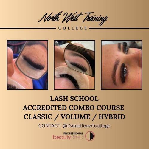 Lash Combo £450 with kit Sunday 21st September 10am start deposit 