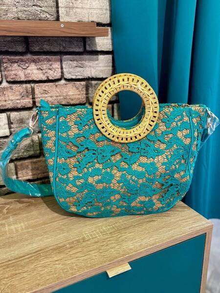 Sac Shopper avec poignée entrelacée