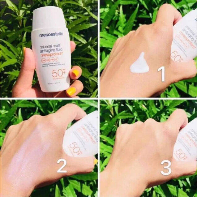Mesoprotech Mineral Matt Antiaging Fluid SPF50+