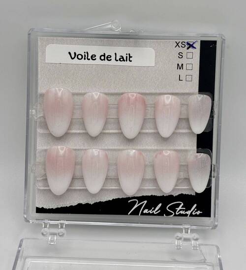 Set "VOILE DE LAIT"