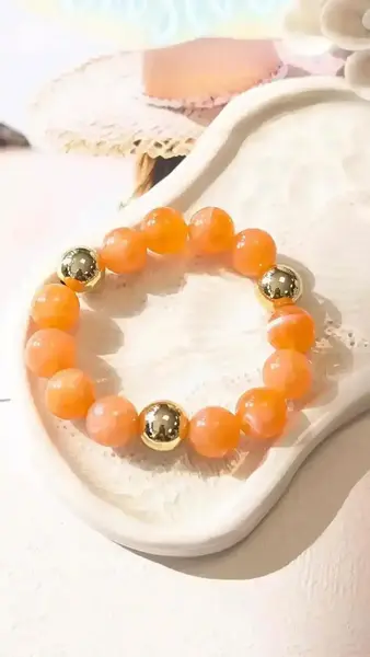 Bracelet Bubble Mandarine