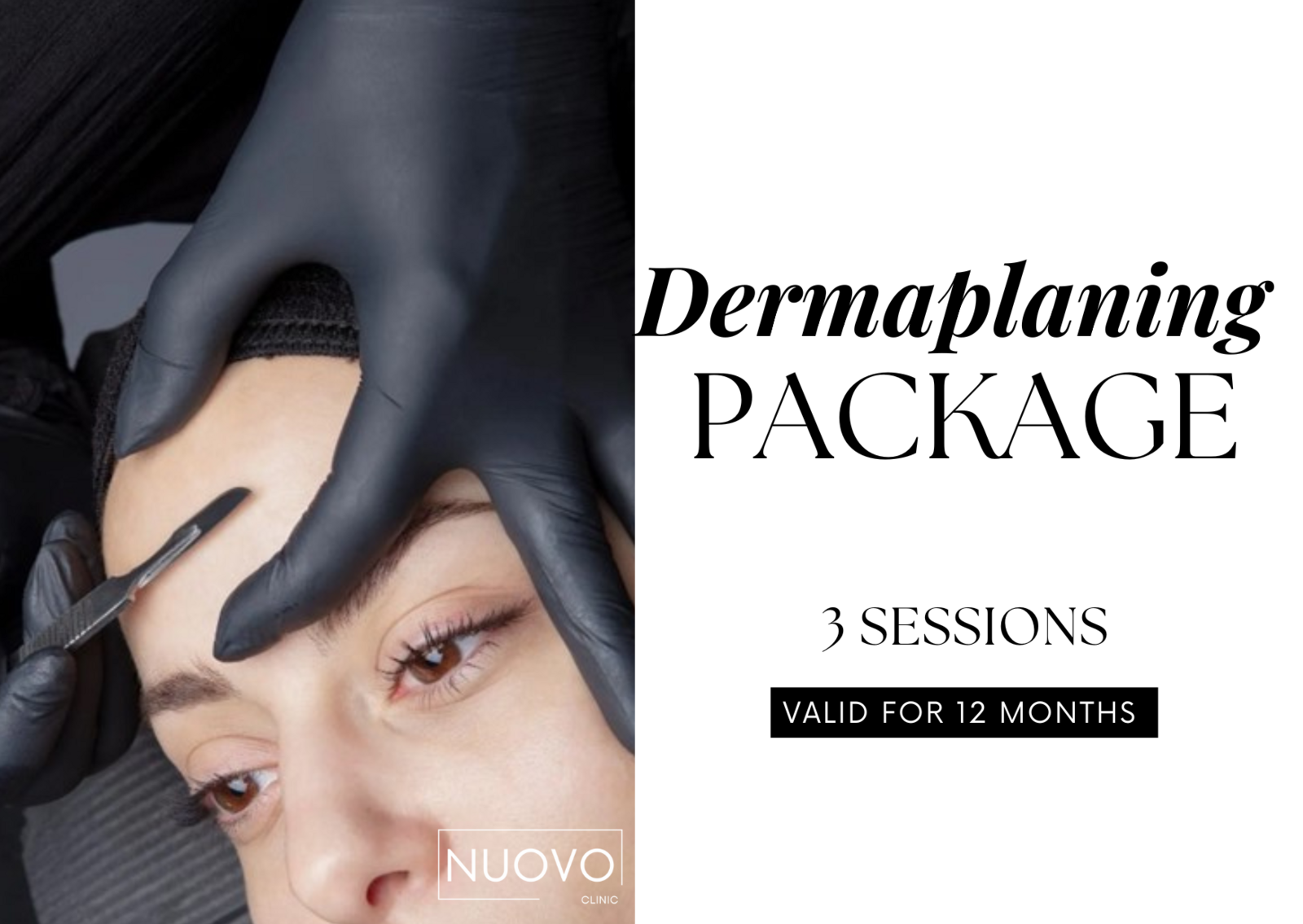 Dermaplaning Facial (3 Sessions)