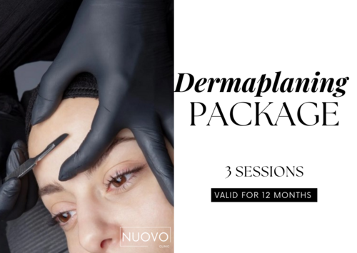 Dermaplaning Facial (3 Sessions)