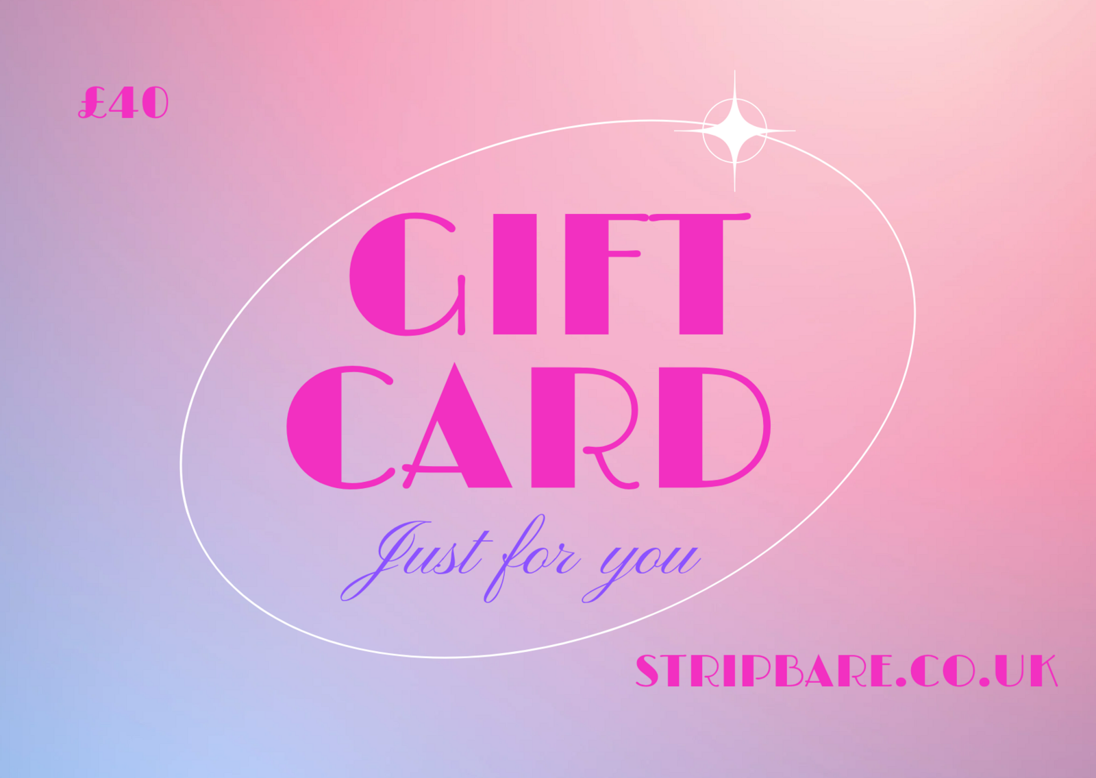 £40 GIFT VOUCHER 