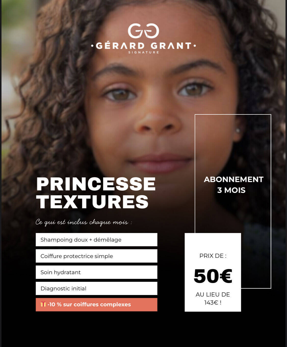 Abonnement princesse texturée